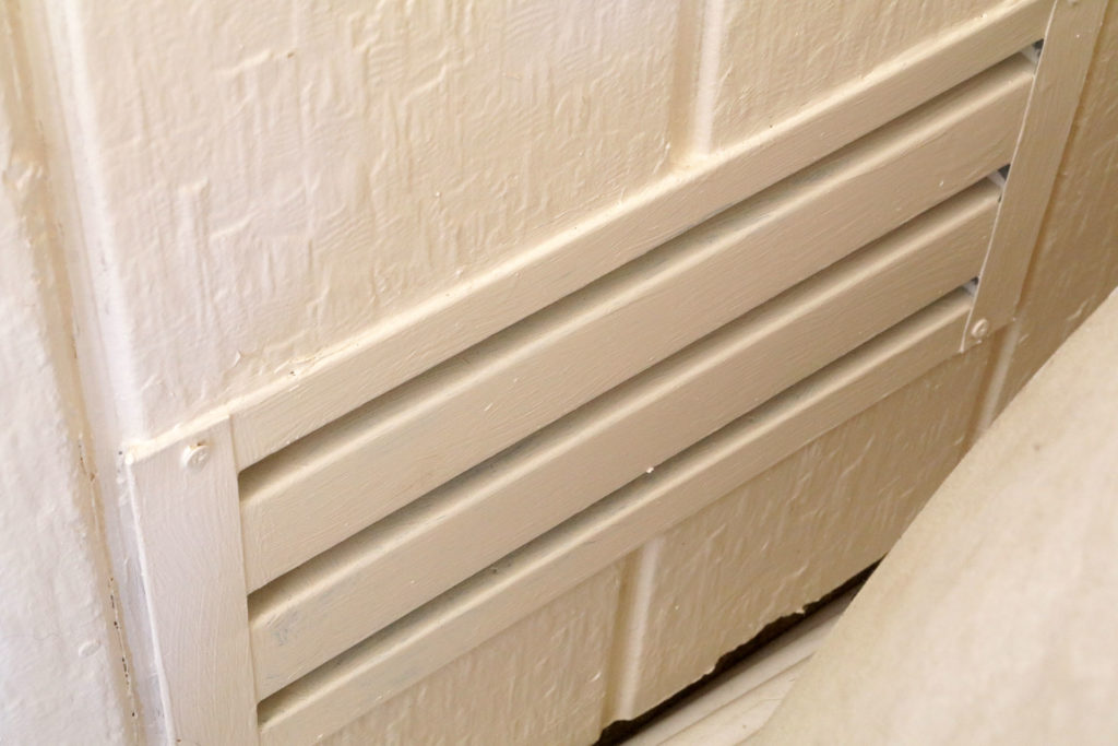 Brandguard foundation vent