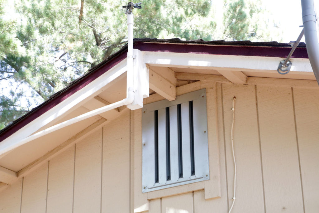 Brandguard gable vent